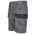 Tuff Stuff Elite 827 Multi Pocket Cargo Work Short-GREY - Borderland Muff