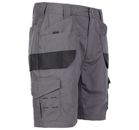 Tuff Stuff Elite 827 Multi Pocket Cargo Work Short-GREY - Borderland Muff