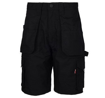 Tuff Stuff Enduro 844 Multi Pocket Cargo Work Short-BLACK - Borderland Muff