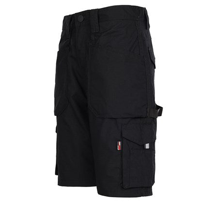 Tuff Stuff Enduro 844 Multi Pocket Cargo Work Short-BLACK - Borderland Muff