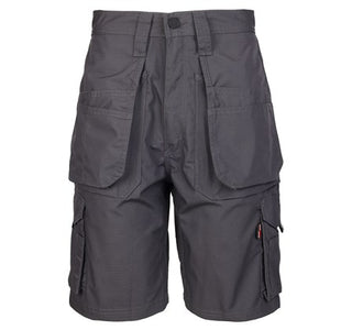 Tuff Stuff Enduro 844 Multi Pocket Cargo Work Short-GREY - Borderland Muff