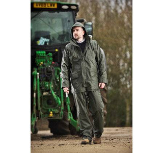 Fort Air Flex Waterproof Breathable Trouser Green - Borderland Muff