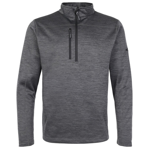 Tuff Stuff Mens Camden Stretch Half Zip Mid-Layer Work Sweatshirt-GREY - Borderland Muff
