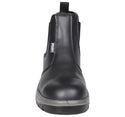 Fort Nelson FF103 Slip On Leather Safety Boot-BLACK - Borderland Muff