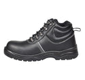 Fort Workforce Leather Safety Boots-BLACK - Borderland Muff