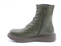 Side Zip view of Heavenly Feet Fern Ankle Boot – women’s lightweight Litesoles boot with memory foam insole