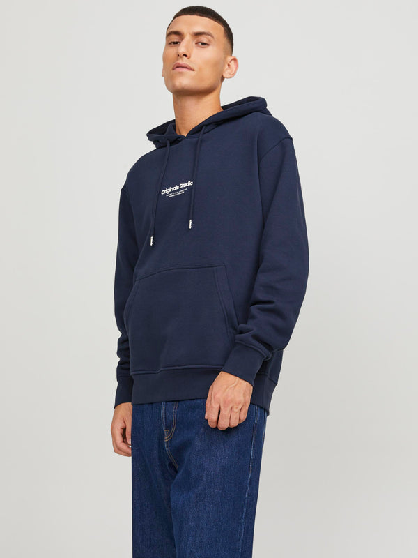 Jack & Jones JORVESTERBRO Hooded Sweatshirt-SKY CAPTAIN - Borderland Muff