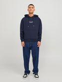 Jack & Jones JORVESTERBRO Hooded Sweatshirt-SKY CAPTAIN - Borderland Muff