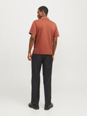 Jack & Jones Crodney Short Sleeved Polo-RED - Borderland Muff