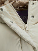 JJXX Ladies World Hooded Puffer Jacket-MOONBEAM - Borderland Muff