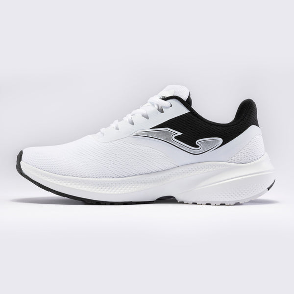 JOMA Rodio Mens Running Shoe 2402-WHITE BLACK - Borderland Muff