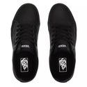 Vans Mens Seldan Leather Tumble Shoe -BLACK/BLACK - Borderland Muff