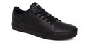 Vans Mens Seldan Leather Tumble Shoe -BLACK/BLACK - Borderland Muff