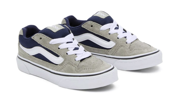 VANS Kids Caldrone Suede Mesh Grey - Borderland Muff