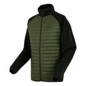 Regatta Men’s Clumber Hybrid Jacket Navy Blue & Olive | Borderland Muff - Borderland Muff
