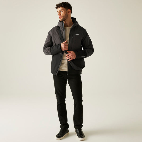 Regatta Men’s Highton Stretch Padded Jacket | Waterproof Outdoor Coat | Borderland Muff - Borderland Muff