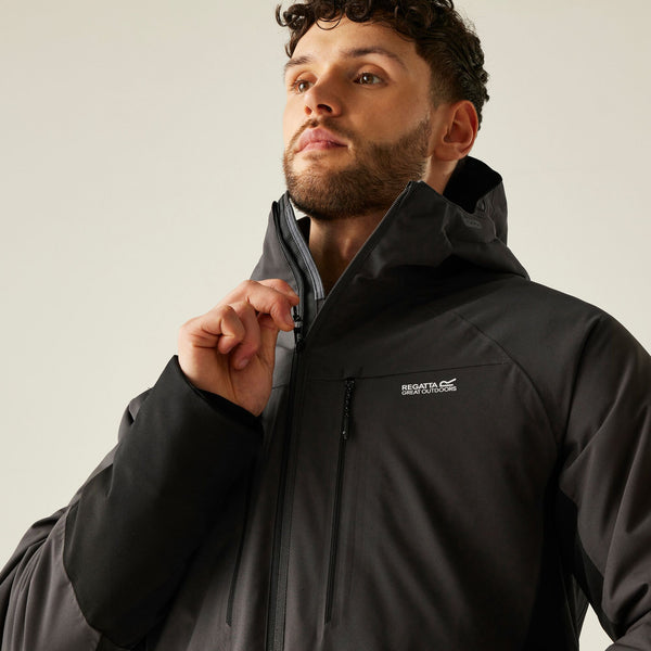 Regatta Men’s Highton Stretch Padded Jacket | Waterproof Outdoor Coat | Borderland Muff - Borderland Muff