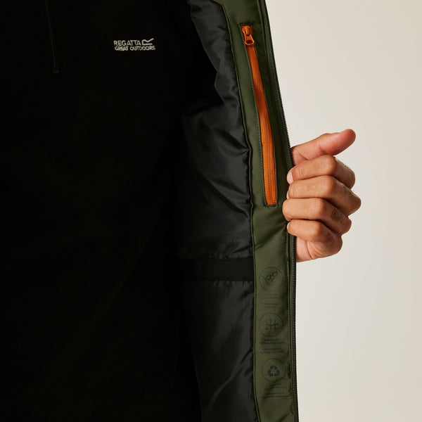 Regatta Men’s Highton Stretch Padded Jacket | Waterproof Outdoor Coat | Borderland Muff - Borderland Muff
