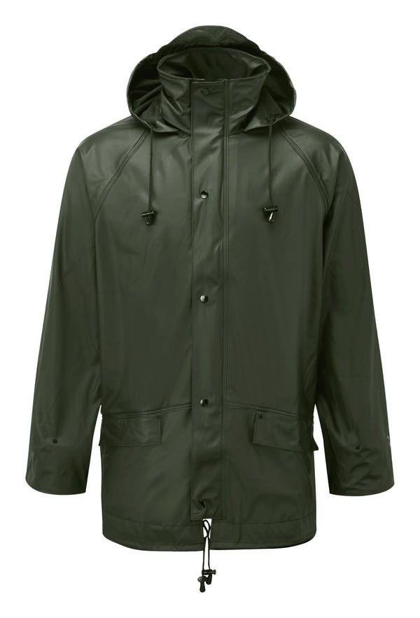 Fort Air Flex Waterproof Breathable Work Jacket - Green, Navy, or Black - Borderland Muff
