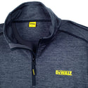 DeWalt Mens Jonesboro Stretch 1/4 Zip Work Top Midlayer - Borderland Muff