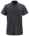 Snickers Workwear Classic Polo Shirt – durable company polo with chest pocket in steel grey