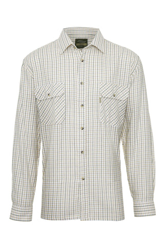 Champion Tattersall Long Sleeve Shirt -GREEN - Borderland Muff