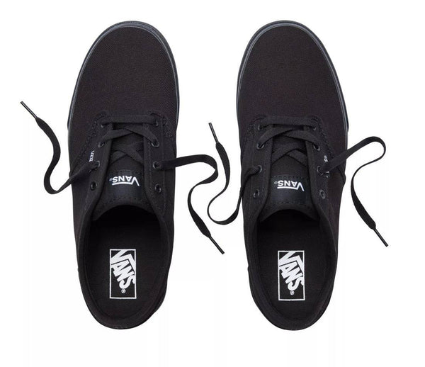Vans Mens Atwood Canvas Shoe -BLACK - Borderland Muff