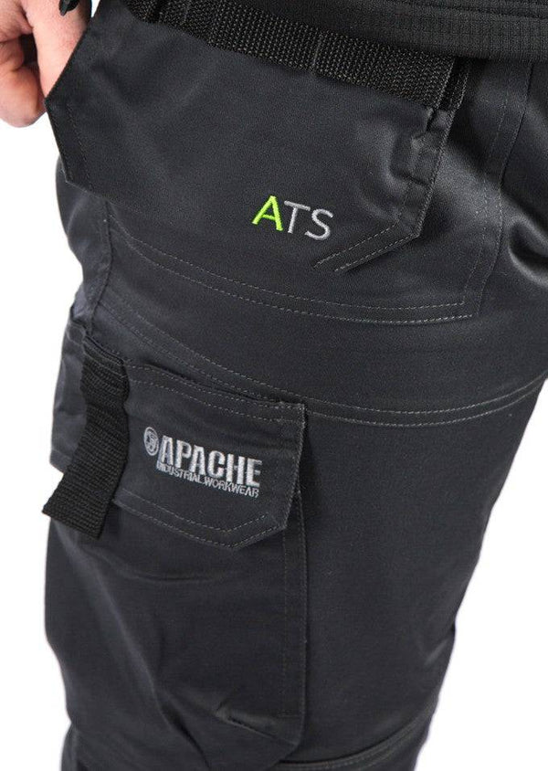Apache Mens ATS 3D Stretch Holster Cargo Work Trouser - Borderland Muff
