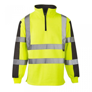 Supertouch Hi Vis 2 Tone Rugby Shirt - Borderland Muff