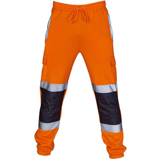Supertouch Hi Vis 2 Tone Jogging Bottoms - Borderland Muff