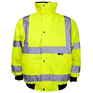 Supertouch Hi Vis Junior Bomber Jacket - Borderland Muff