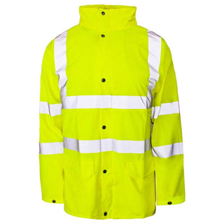 Supertouch Hi Vis PU Jacket -YELLOW - Borderland Muff