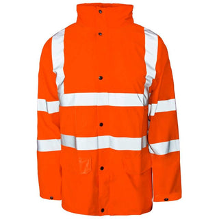 Supertouch Hi Vis PU Jacket -ORANGE - Borderland Muff