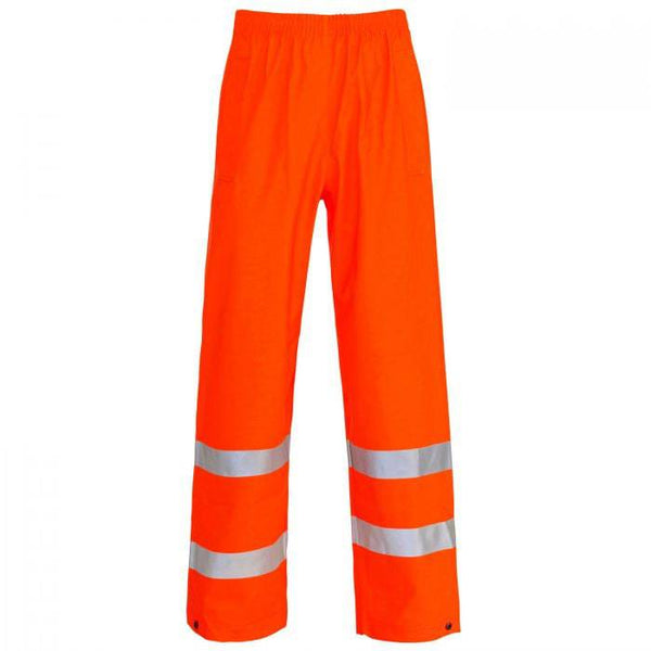 Supertouch Hi Vis PU Trousers -ORANGE - Borderland Muff