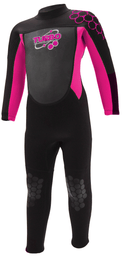 TWF Kids Turbo Full Wetsuit -PINK - Borderland Muff