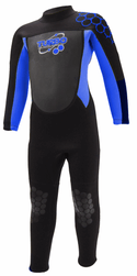 TWF Kids Turbo Full Wetsuit -BLUE - Borderland Muff