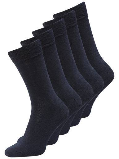 Jack & Jones JACJENS Classic 5 Pack Socks - Borderland Muff