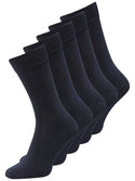 Jack & Jones JACJENS Classic 5 Pack Socks - Borderland Muff