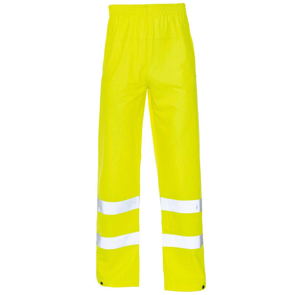 Supertouch Hi Vis PU Trousers -YELLOW - Borderland Muff