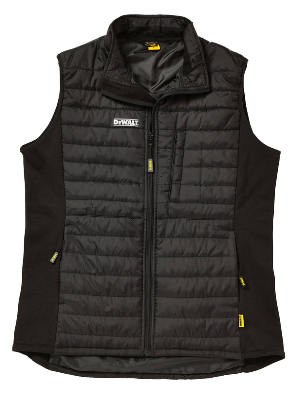DeWalt Mens Force Shower Resistant Comfort Stretch Work Gilet Bodywarmer - Borderland Muff