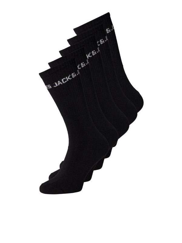 Jack & Jones 5pk Tennis Sock - Borderland Muff