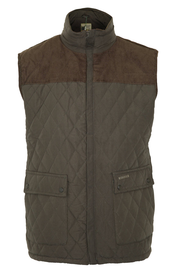Champion Mens Arundel Bodywarmer Olive-OLIVE - Borderland Muff