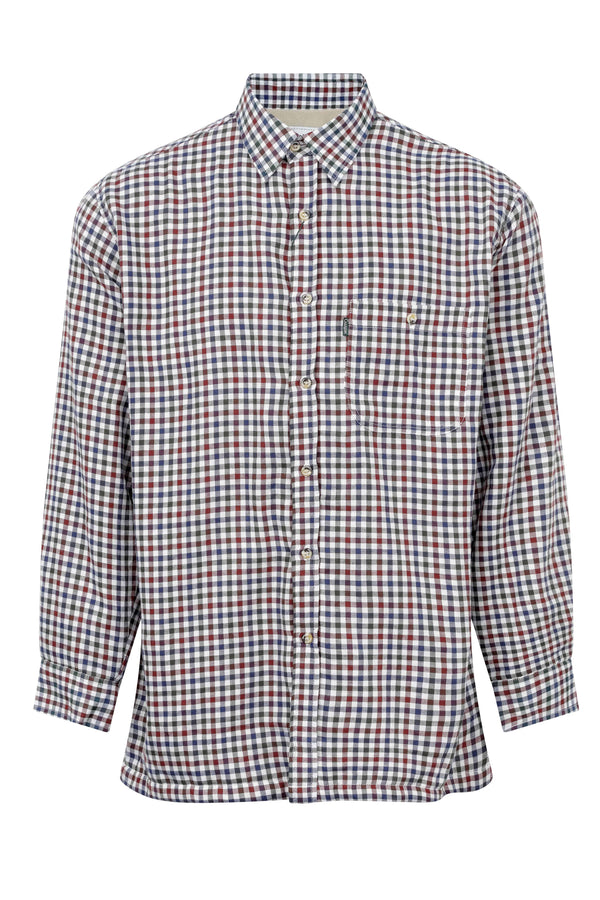 Champion Mens Heathfield Fleece Lined Shirt-GREEN - Borderland Muff