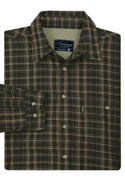 Champion Mens Sherborne Fleece Lined Shirt-GREEN - Borderland Muff