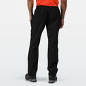 Regatta Mens Highton Waterproof Breathable Trousers -BLACK - Borderland Muff