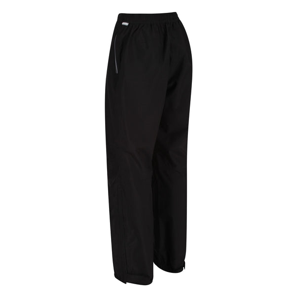 Regatta Ladies Highton Waterproof Breathable Trousers -BLACK - Borderland Muff