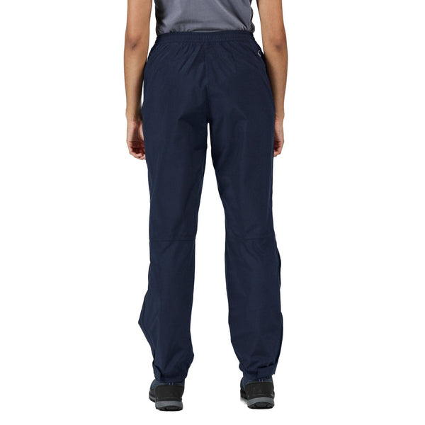 Regatta Ladies Highton Waterproof Breathable Trousers -NAVY - Borderland Muff