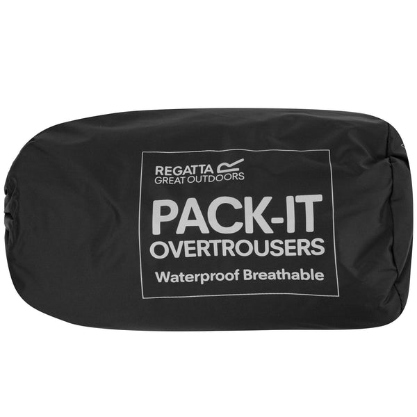 Regatta Mens Pack It Waterproof Overtrousers RMW149 - Borderland Muff