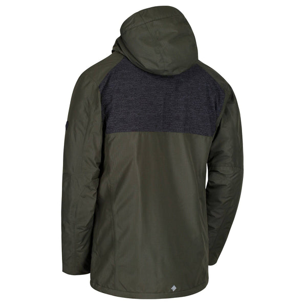 Regatta Mens Garforth II Jacket -KHAKI (2XL, 3XL only) - Borderland Muff