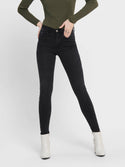 Jacqueline De Yong JONA High Waist Skinny Fit Jeans - Borderland Muff